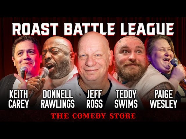 Roast Battle #83 | Jeff Ross + Teddy Swims + Donnell Rawlings + Keith Carey + Paige Wesley