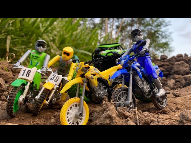 Motocross Trial Practice Extreme Outdoor, Team Wr155, Team Klx, Spesial Edition Word Champion#