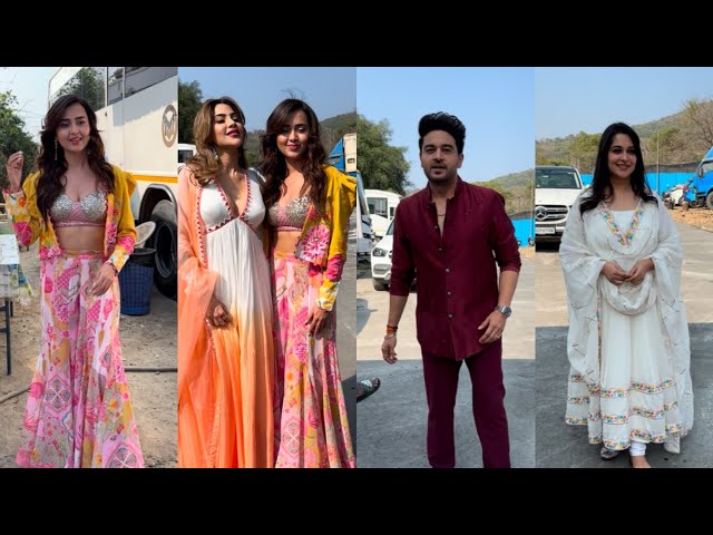 Tejasswi Prakash Nikki Tambolo Dipika Kakkar Gaurav khanna At india Best Dancer in Mumbai