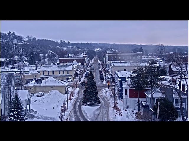 Steeple Cam LIVE View of Downtown Harbor Springs, MI