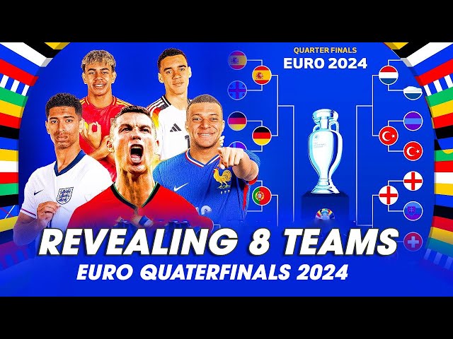 REVEALING 8 TEAMS IN THE EURO QUARTERFINALS 2024 | THE GREAT WAR APPEARS