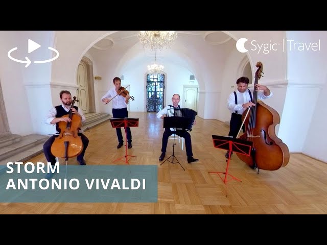 360° Classical Music Concert - Storm by Antonio Vivaldi performed by Shadow Quartet