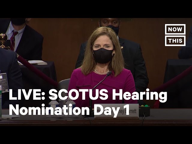 Day 1: Supreme Court Nomination Hearings for Amy Coney Barrett | LIVE | NowThis