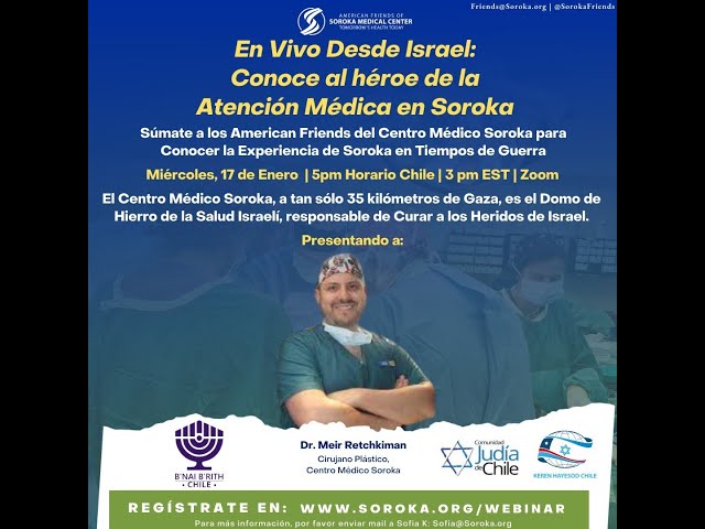 En Vivo Desde Israel: Conoce al Héroe de la Atención Médica de Soroka