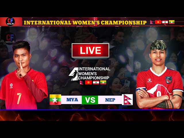 Nepal vs Myanmar Women's Football Live | International Womens Championship | Watch Along & Reaction