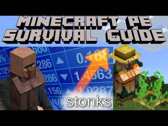 Making An Automatic Crop Farm: The Minecraft Pocket Edition Survival Guide Ep 11