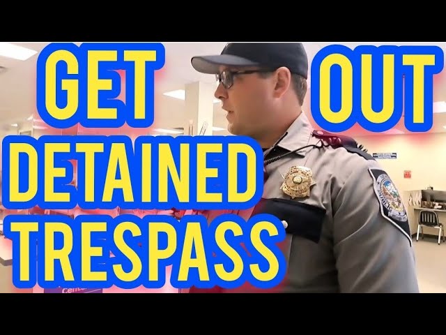 COP TO FORCE THE CRAZY MAN OUT...
1st amendment audit fail