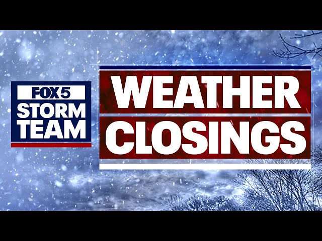 WATCH LIVE: Georgia snow fall, winter weather closings