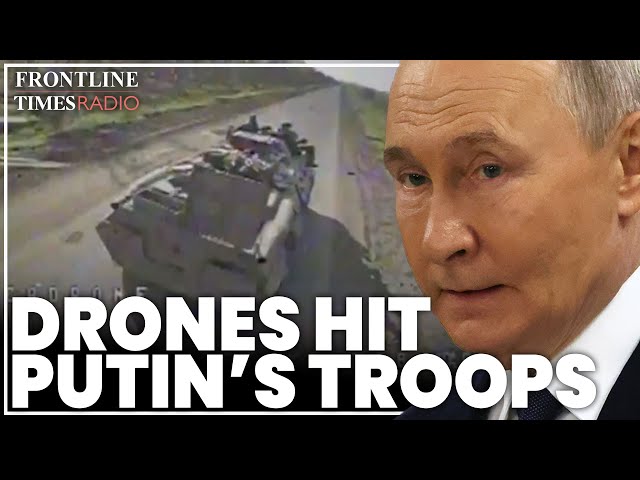 New Ukrainian ground drones destroy Putin's positions in Kharkiv