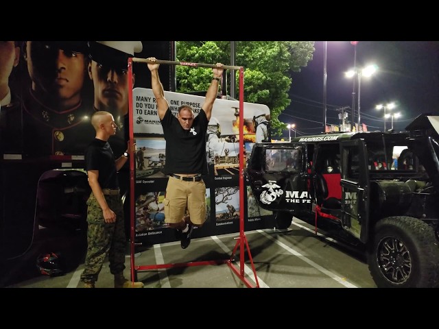 34 after doing 36 pullups, Oklahoma State Fair 2018