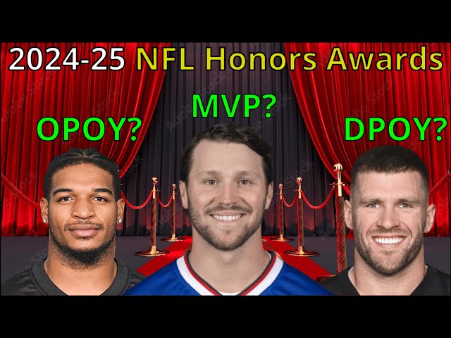 My 2024-2025 NFL Honors Awards Selections