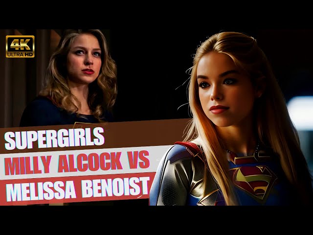 Supergirls! Milly Alcock vs Melissa Benoist. Who would be the best in the gaming universe? Injustice