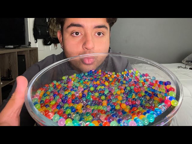 Insane ASMR sounds with ORBEEZ