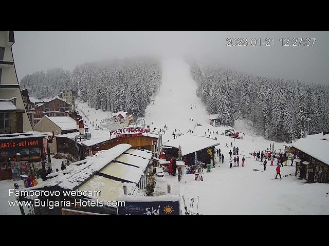 Pamporovo webcam live by Bulgaria-Hotels.com