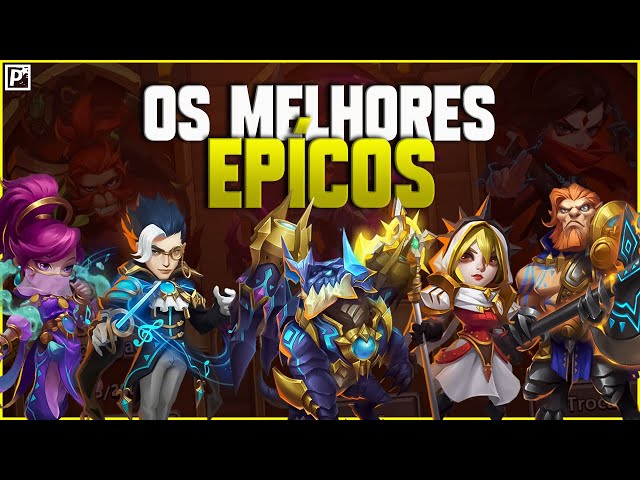 TOP 10 MELHORES HERÓIS ÉPICOS DO CASTLE CLASH 2021