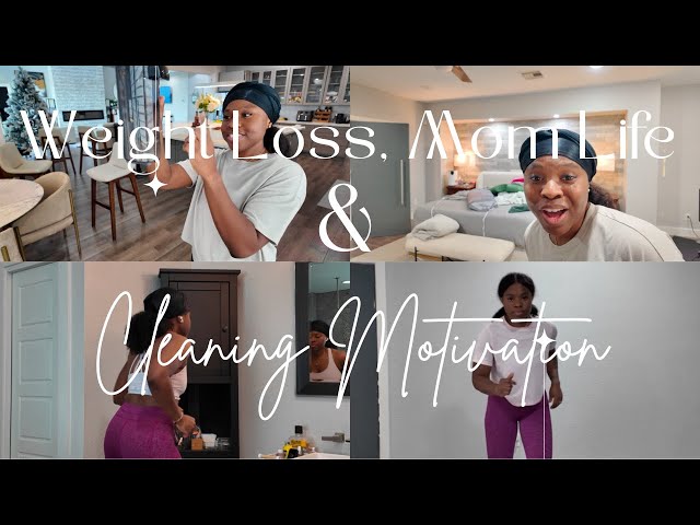 CLEAN WITH ME + WEIGHT LOSS JOURNEY | Busy Mom Life With a Sunday Reset Cleaning Motivation