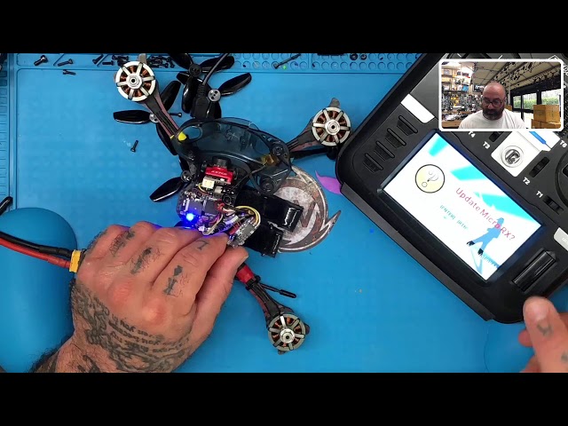 TBS Crossfire Nano RX Rapid Blinking Green Light Fix from Cyclone FPV