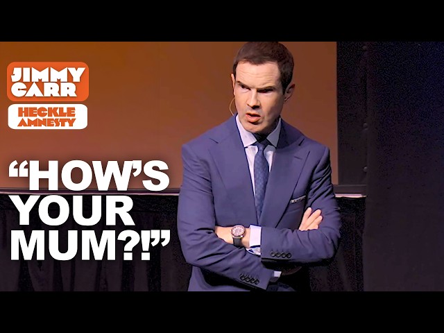 Jimmy's Brutal Response to "How's Your Mum" Heckle | Jimmy Carr Crowd Work