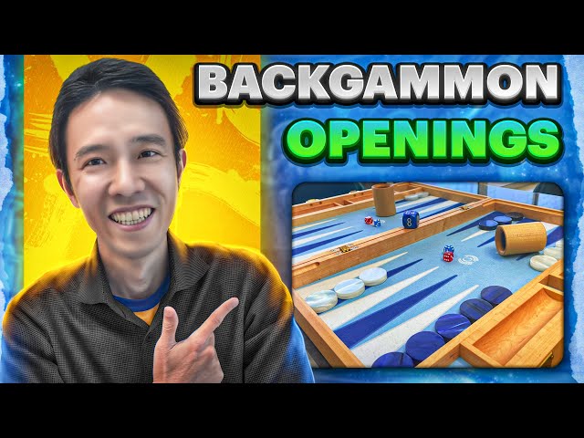 How To Play Opening Moves in Backgammon