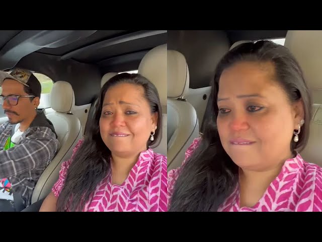 Bharti Singh Crying badly for her Baby after Delivering from Labour Room at Hospital with Harsh