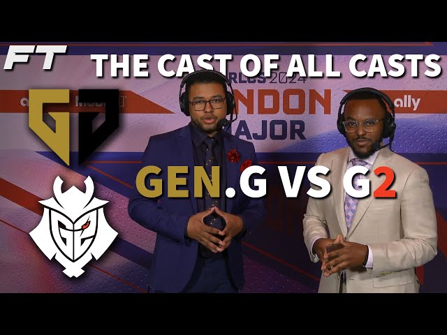 The Greatest Cast of all TIME ft. Dazerin & Tbates | Gen.G vs G2 at the RLCS LONDON MAJOR!