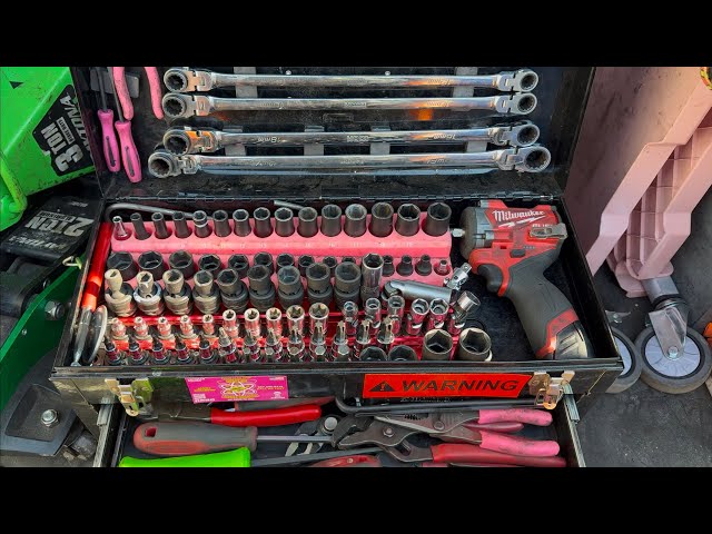 Mobile mechanic portable toolbox tour