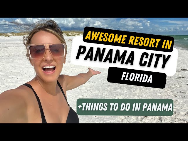 Panama City Beach in Florida | Edgewater Beach & Golf Resort tour & things to do in Panama!