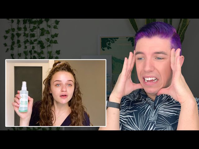 Specialist Reacts to Joey King's Skin Care Routine