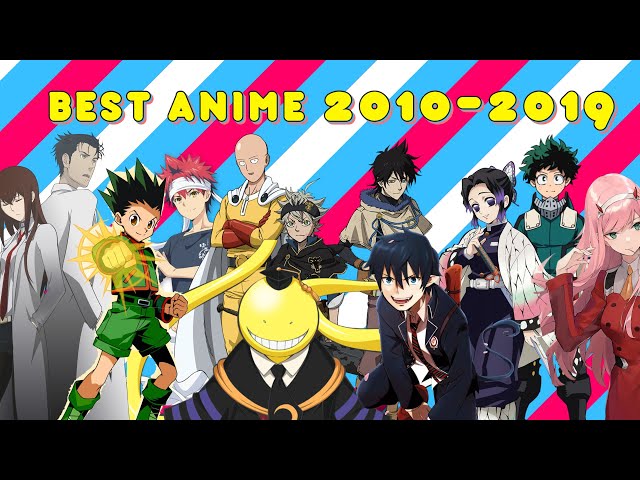 Ranking the Best Anime Series of 2010's