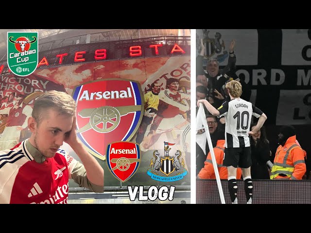 Arsenal 0-2 Newcastle Matchday Vlog