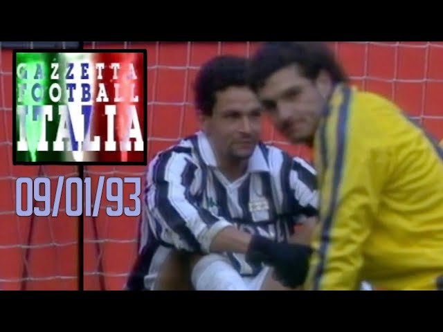 Baggio at his Best: Juventus v Parma Jan 9th 1993 FULL Highlights | Gazzetta Football Italia Rewind