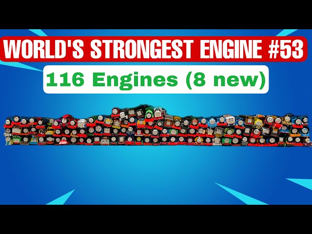 116 Engines - World’s Strongest Engine #53 - Special 116 Engines (4 new & 4 repaired)