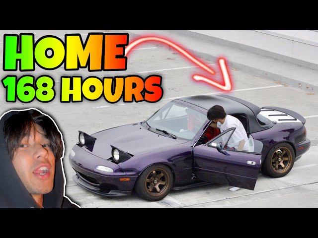 Surviving 7 Days In A Miata?! (BAD IDEA)