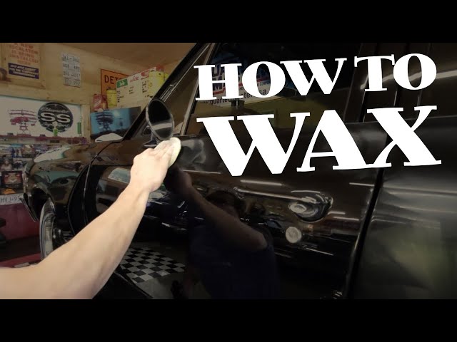 How to PROPERLY WAX a CAR