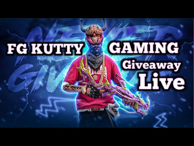 🔴 FG KUTTY GAMING FREE FIRE LIVE💥💯 Giveaway tamil live video #freefire #tamil #garenafreefire #