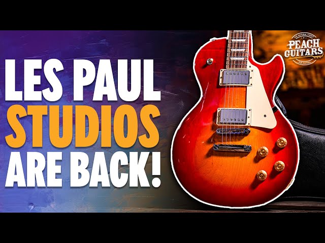 Gibson's Les Paul Studio Just Got Even Better!