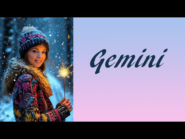 Gemini's Love and Money Forecast for January 2025 EXPOSED!