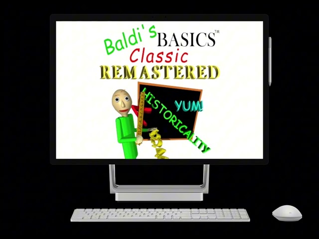 Baldi sings Welcome to the internet