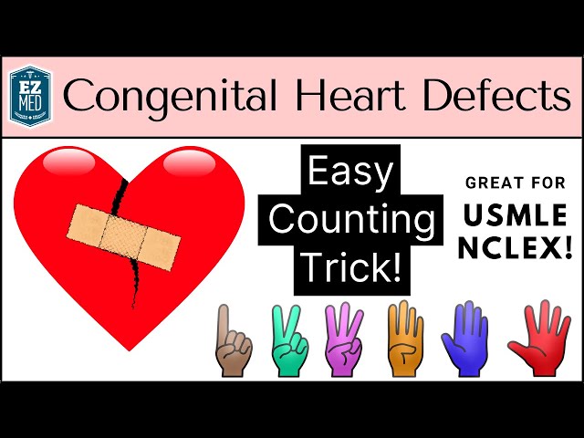 EASY TRICK to Learn Congenital Heart Defects & Diseases [Pediatrics, Nursing, USMLE]