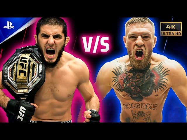 Islam Makhachev vs Conor McGregor in the Ultimate UFC Showdown