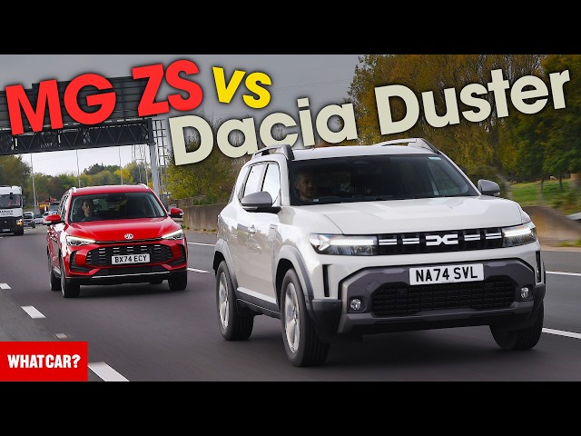 NEW Dacia Duster vs MG ZS review – what's the best CHEAP hybrid SUV? | What Car?