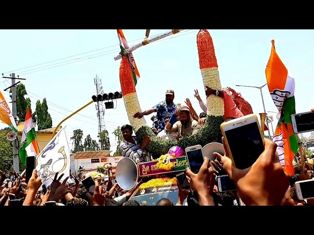 Darshan massive campaign for sumalata in malavalli || Mandya