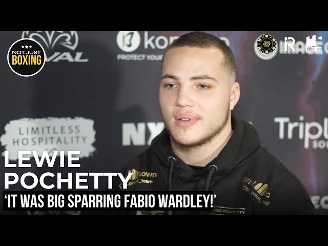 Heavyweight prospect Lewie Pochetty talks fighting on Matchroom Boxing and return on Top Tier