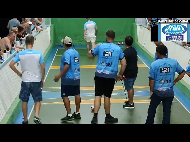 CLUBE CAMPESTRE CERRO AZUL X CLUBE CAÇA E PESCA - PRIMEIRO JOGO DA FINAL - QUARTETO