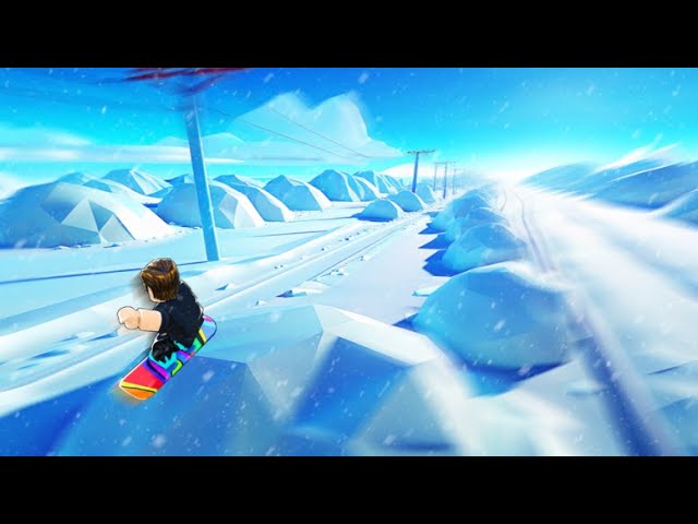 NEW SNOWBOARD OBBY WINTER WORLD | DESI GAME PLAY | TUTA DIL