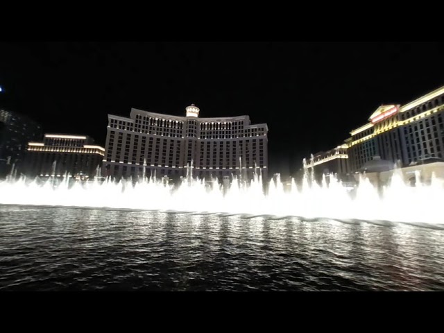 Fountains of Bellagio Show Song: All That Jazz in Las Vegas VR180 3D