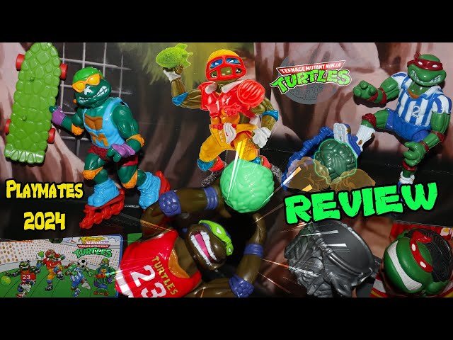 TMNT SEWER SPORTS ALL STARS ⭐️ 2024 Playmates 40th Anniversary  Re-issues | Unboxing Review