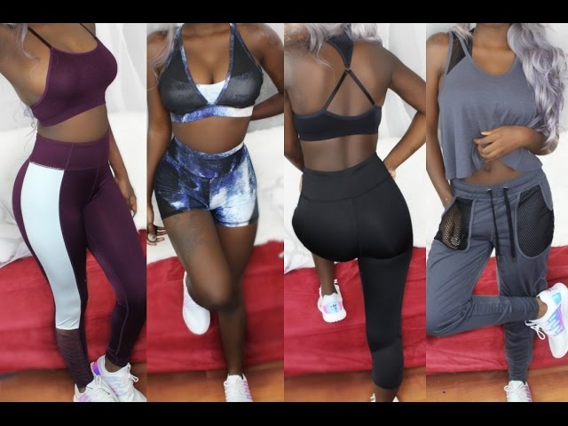 GYM- WORKOUT CLOTHES TRY ON HAUL