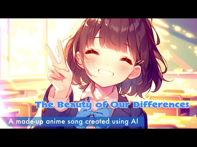 The Beauty of Our Differences / A made-up anime song created using AI