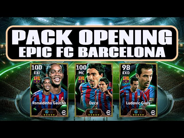 PACK OPENING EPIC FC BARCELONA | EFOOTBALL 2024